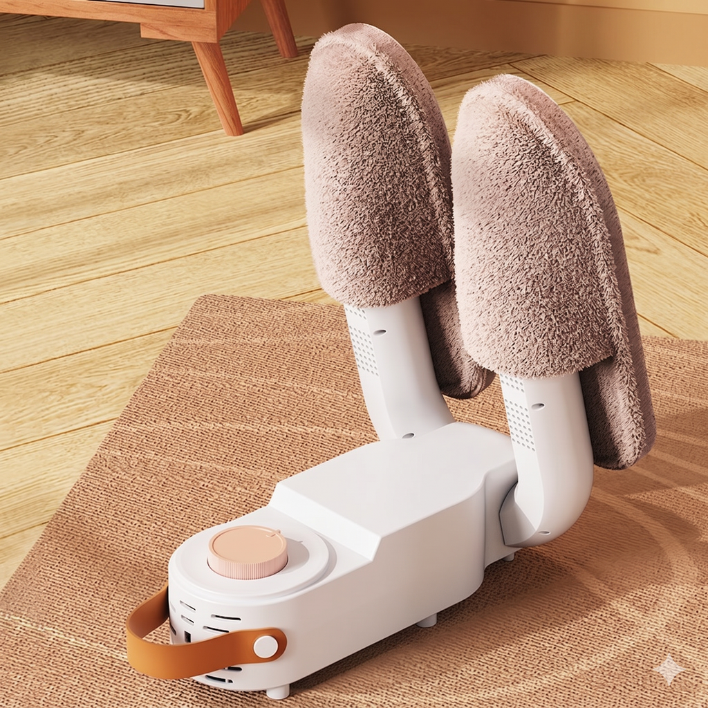 Smart Electric Shoe Dryer & Boot Warmer | 360° Heat Drying with Timer