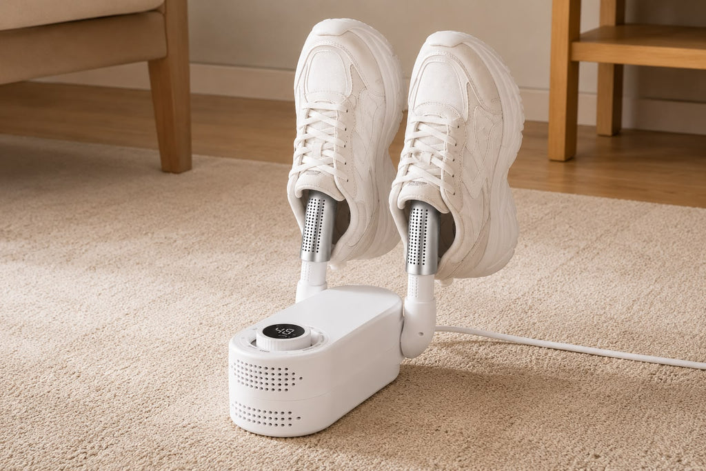 Smart Electric Shoe Dryer & Boot Warmer | 360° Heat Drying with Timer